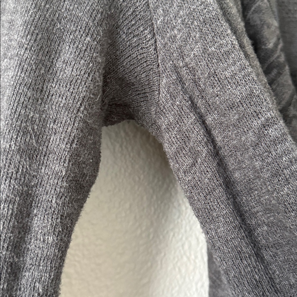 Johnny Was Biya Norns Haag Duster Gray Embroidered Aztec Native Cardigan M - Picture 6 of 16